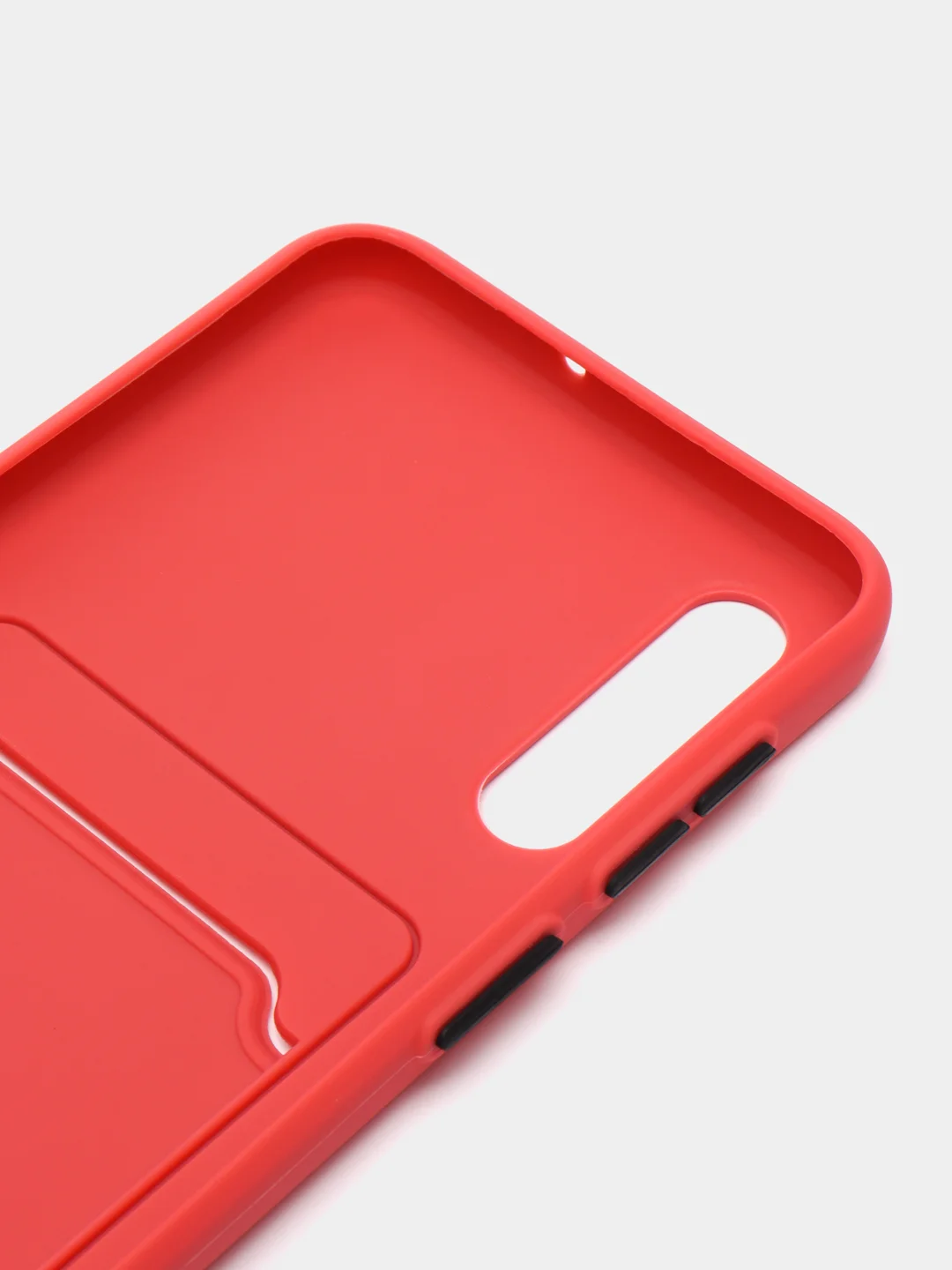 Коралловый силиконовый чехол Samsung Galaxy A50, A50s, A30s (Самсунг Галакси А50, А30С), прозрачный