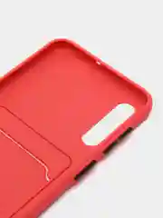 Коралловый силиконовый чехол Samsung Galaxy A50, A50s, A30s (Самсунг Галакси А50, А30С), прозрачный