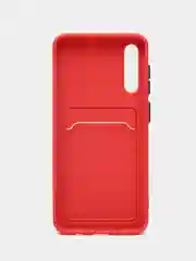 Коралловый силиконовый чехол Samsung Galaxy A50, A50s, A30s (Самсунг Галакси А50, А30С), прозрачный