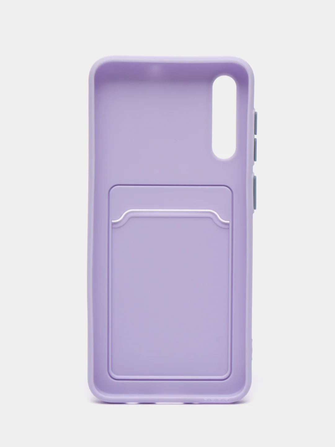 Лавандовый силиконовый чехол Samsung Galaxy A50, A50s, A30s (Самсунг Галакси А50, А30С), прозрачный