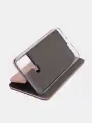 Розовый чехол книжка для infinix smart 6 Plus, Инфиних Смарт 6 плюс