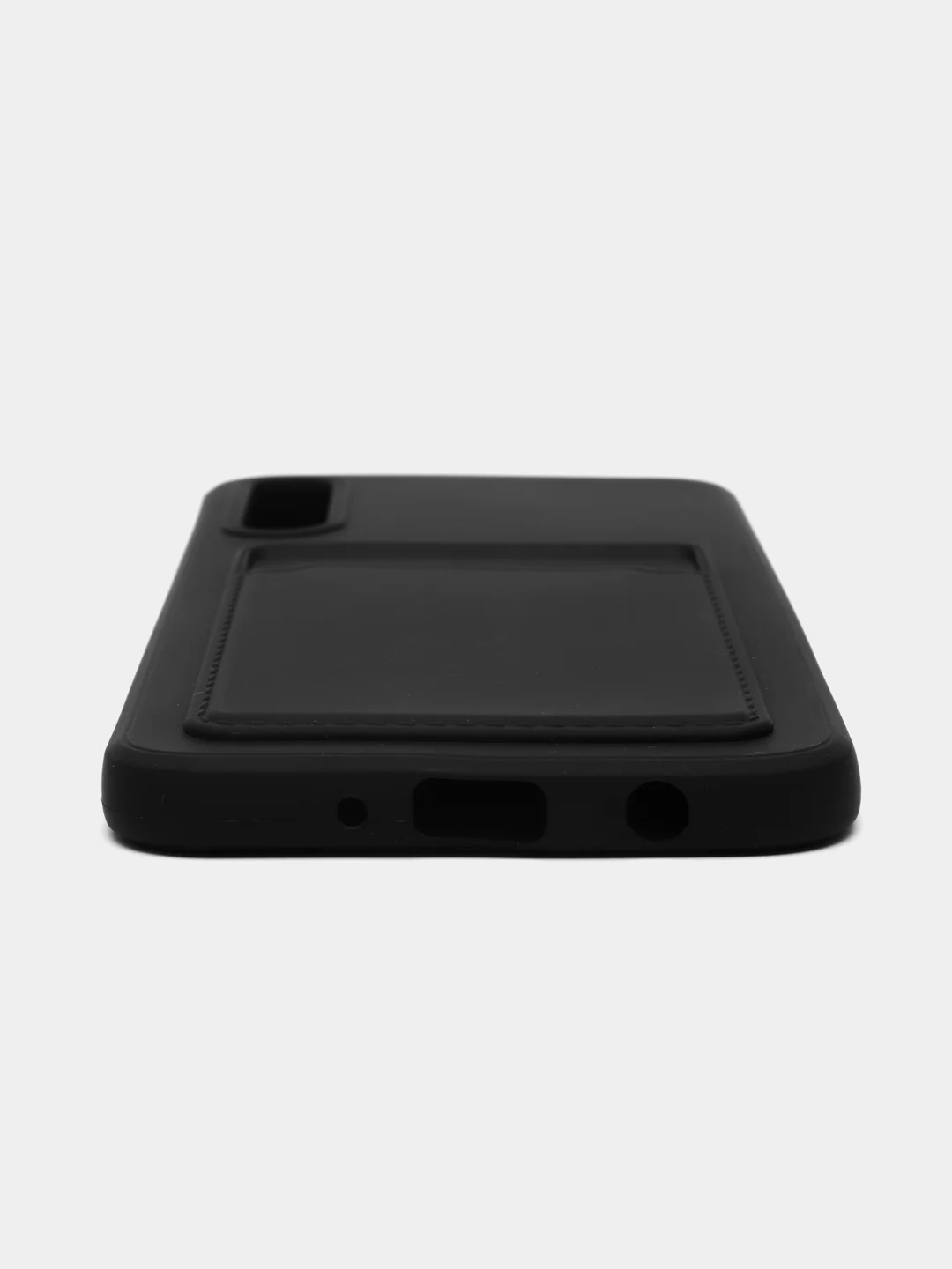 Черный силиконовый чехол Samsung Galaxy A50, A50s, A30s (Самсунг Галакси А50, А30С), прозрачный