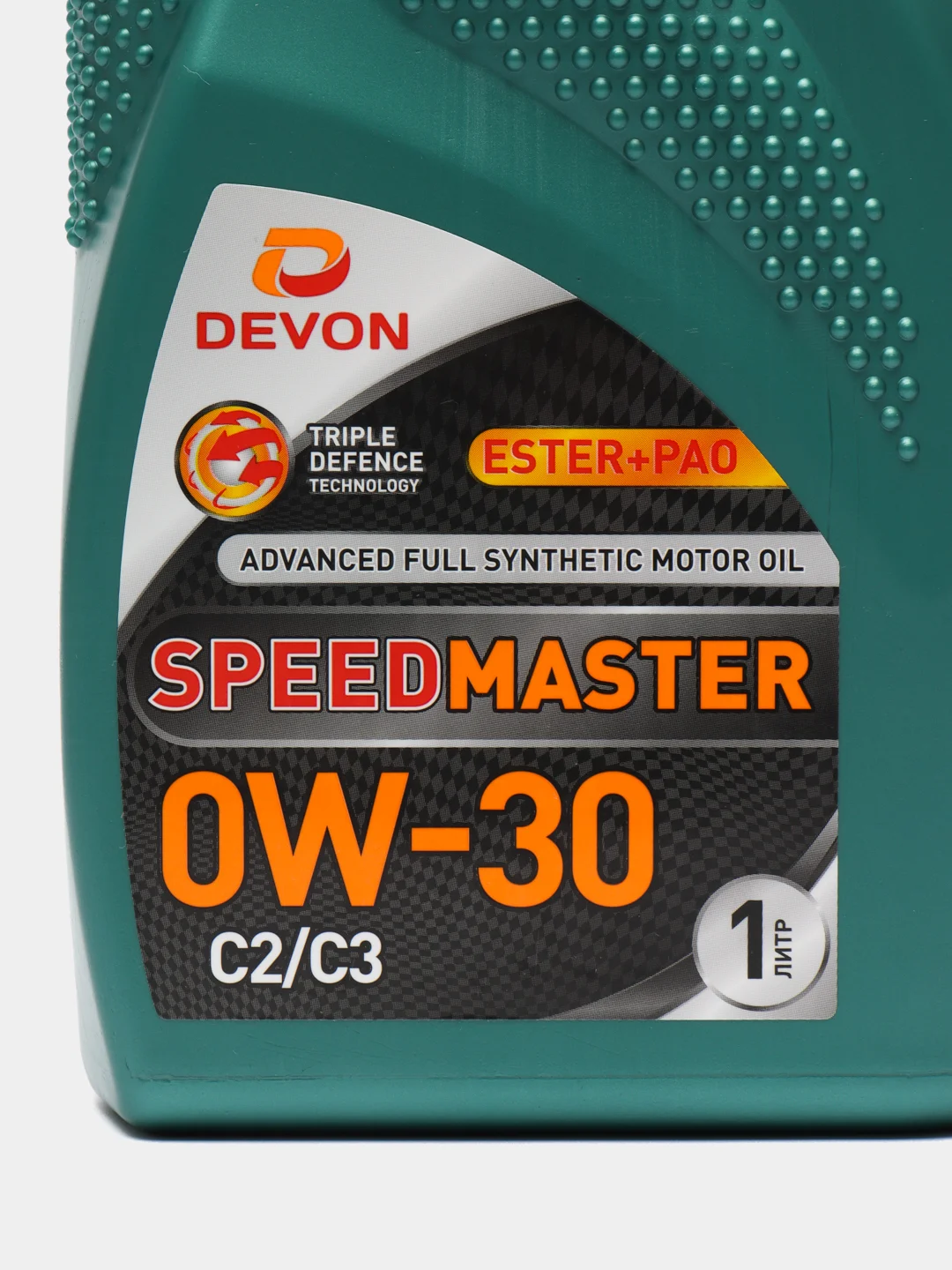 Моторное масло Девон, Devon Speed Master SAE 0W-30 C2/С3, синтетическое, 1 л
