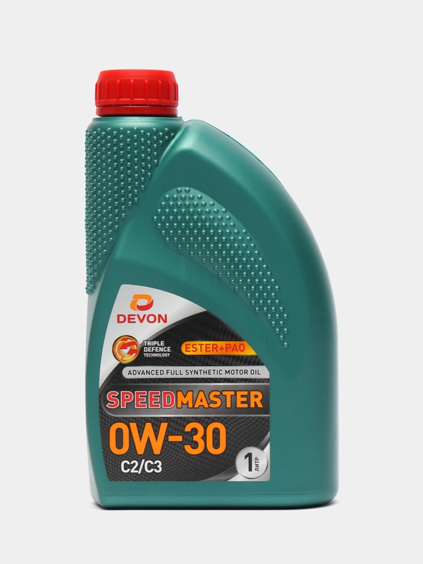 Моторное масло Девон, Devon Speed Master SAE 0W-30 C2/С3, синтетическое, 1 л
