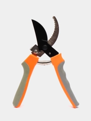 Секатор плоскостной, 9" (23 см), с пластиковыми ручками