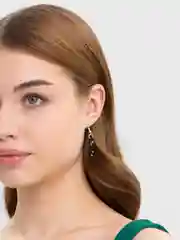 Серьги бижутерные "Рубль"