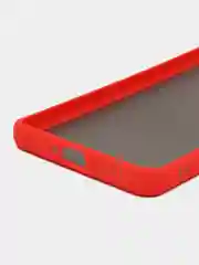 Красный чехол для Xiaomi 12 Pro (2022), полупрозрачный Сяоми 12 Про