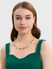 Чокер на шею из бисера, смайлики