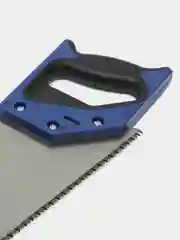 Ножовка по дереву ТУНДРА, 2К рукоятка, 3D заточка, каленый зуб, 7-8 TPI, 500 мм