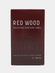 Мужская туалетная вода для мужчин Colour essences Red Wood Колор (Эссенсес Ред Вуд) 100 мл