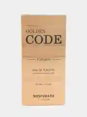 Мужская туалетная вода Nosferato Golden Code 1 Million Носферато Голден Код, 100 мл
