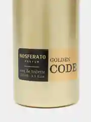 Мужская туалетная вода Nosferato Golden Code 1 Million Носферато Голден Код, 100 мл