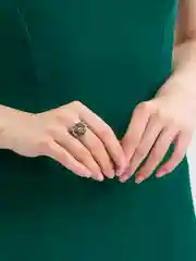 Серебряный кольцо перстень Лев безразмерное/ открытое кольцо унисекс