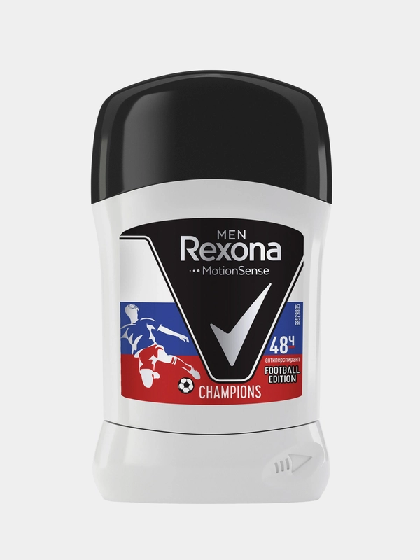 Антиперспирант стик Rexona Champions, мужской, 50 мл