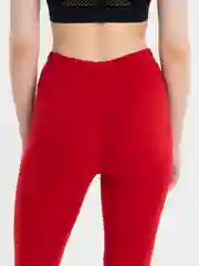 Красный лосины женские, спортивные