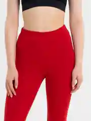 Красный лосины женские, спортивные