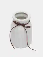 Белый ваза настольная, керамика