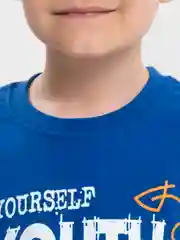 Аметистовый футболка для мальчика, с принтом, хлопок, 8-12 лет