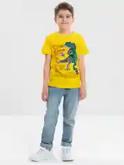 Манго футболка для мальчика, с принтом, хлопок, 4 - 8 лет