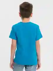 Лавандовый футболка для мальчика, с принтом, хлопок, 4 - 8 лет