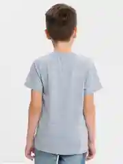 Серый футболка для мальчика, с принтом, хлопок, 4 - 8 лет