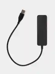 Черный usb 3.0 hub (хаб) разветвитель на 4 usb, тройник