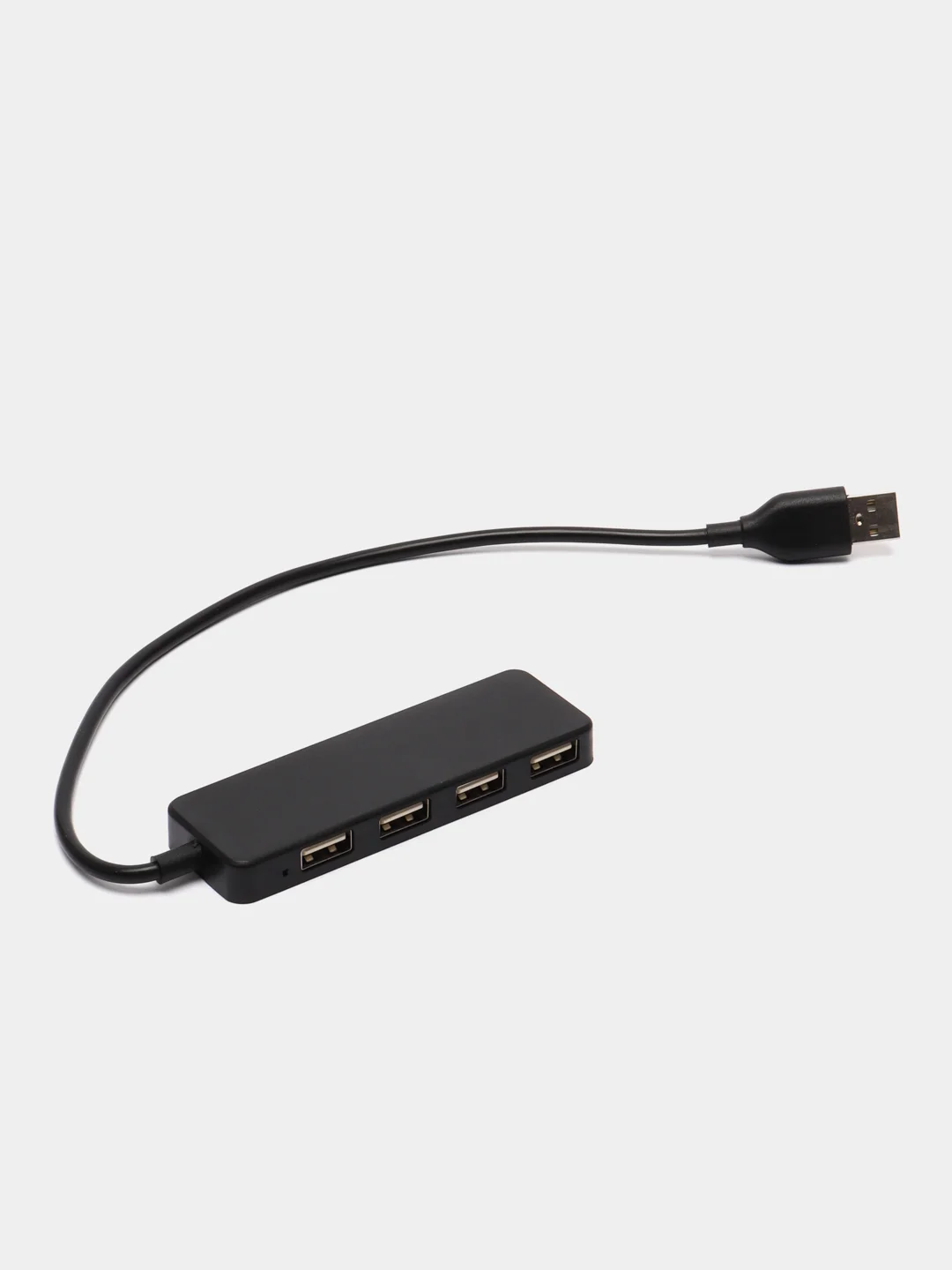 Черный usb 3.0 hub (хаб) разветвитель на 4 usb, тройник