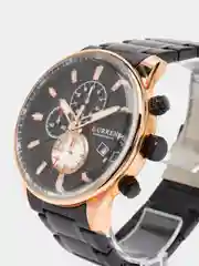 Синий мужские наручные часы  Curren 8362 с хронографом в подарочной упаковке