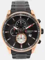 Синий мужские наручные часы  Curren 8362 с хронографом в подарочной упаковке