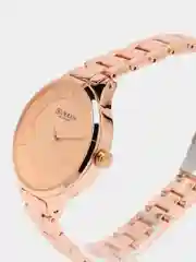 Розовый женские наручные часы Curren 9015 в подарочной упаковке