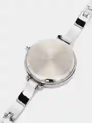 Серебряный женские наручные часы Curren 9012 в подарочной упаковке