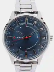 Синий мужские наручные часы Curren 8406 в подарочной упаковке