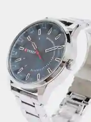 Синий мужские наручные часы Curren 8406 в подарочной упаковке
