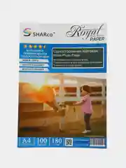 Фотобумага Sharco матовая А4, 180 г/м2, 50л