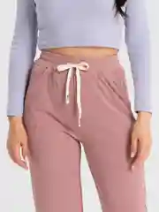 Розовый брюки женские