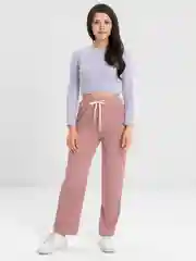 Розовый брюки женские