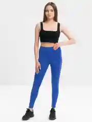 Синий женские спортивные  лосины легинсы  утягивающие
