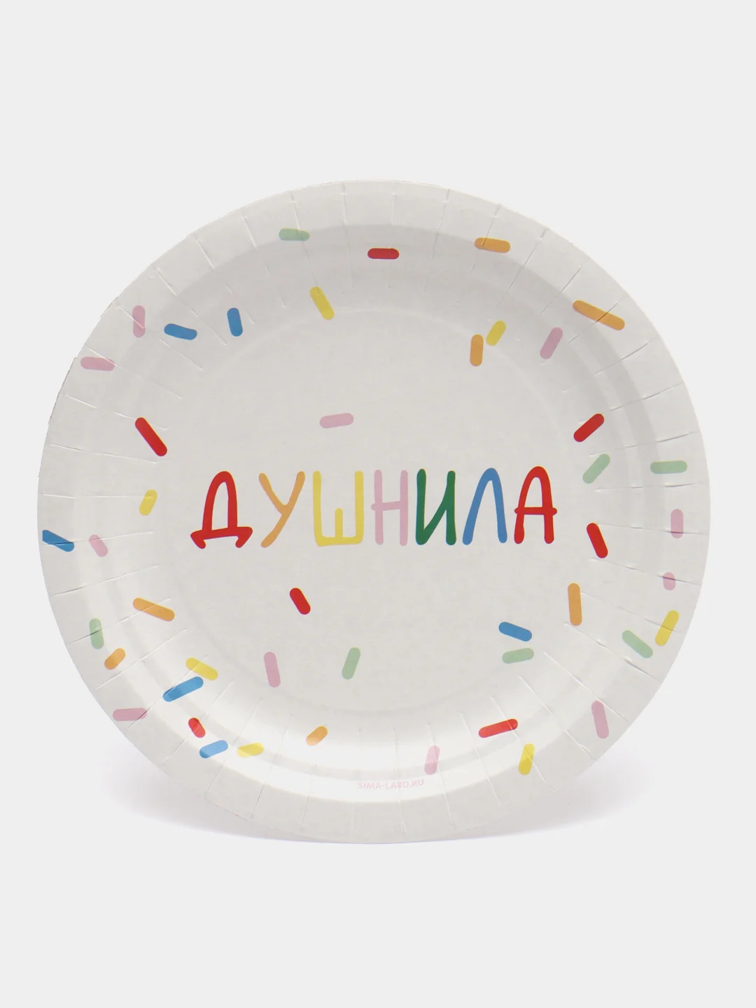 Слоновая кость колпак, одноразовые тарелки бумажные "Душнила"