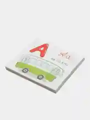 Комплект из 33 картонных карточек с буквами, формат 12 х 12 см