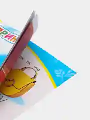 Лайм книга с наклейками для девочек 4-7 лет, 20 х 26 см, лакированная обложка, 8 страниц