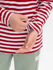 Красный футболка для мальчика N.O.A. с длинным рукавом