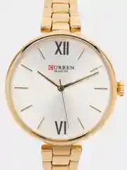 Серый меланж женские наручные часы Curren 9017 в подарочной упаковке