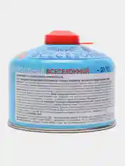 Газовый баллон для портативных плит с резьбовым клапаном, всесезонный