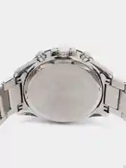 Серебряный мужские наручные часы Curren 8399 с хронографом в подарочной упаковке