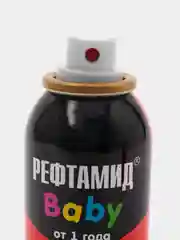 Аэрозоль от комаров для детей от 1 года, репеллентный Рефтамид Baby, защита 2 часа, 100 мл