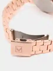 Розовый женские наручные часы Curren 9007 с календарём в подарочной упаковке