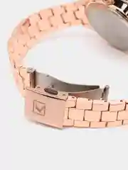 Серый металлик женские наручные часы Curren 9007 с календарём в подарочной упаковке