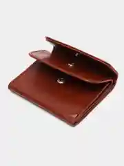 Коричневый кошелек женский, из Эко кожи