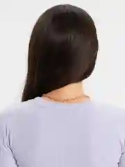 Серебряный цепочка на шею, женская