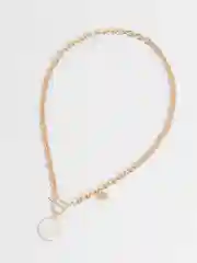 Серебряный цепочка на шею, женская